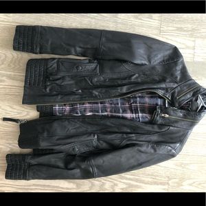 Mackage leather jacket